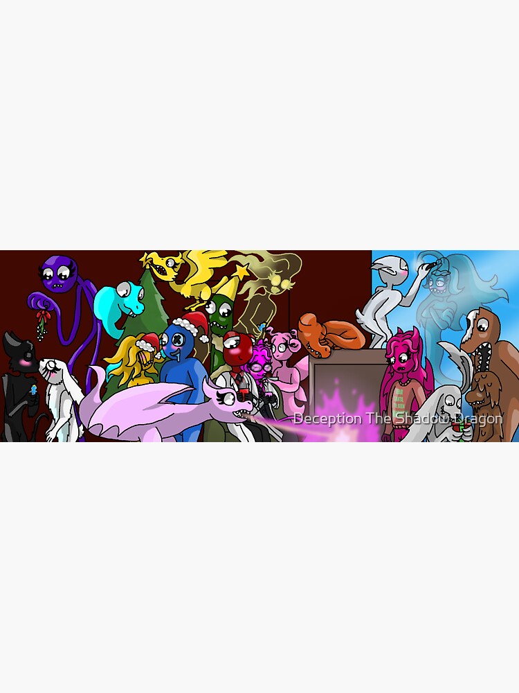Fuchsia (Rainbow Friends Fan Character) by DarkDragonDeception on DeviantArt