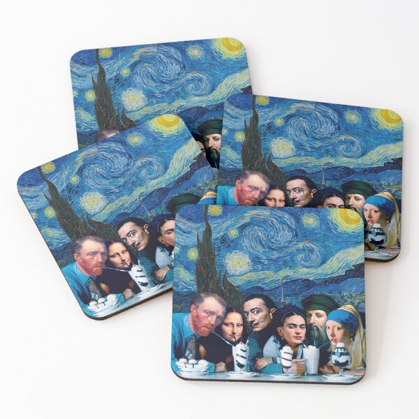 Item preview, Art Friends in a Starry Night designed and sold by DFerraz.