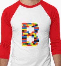 B t-shirt Men's Baseball ¾ T-Shirt