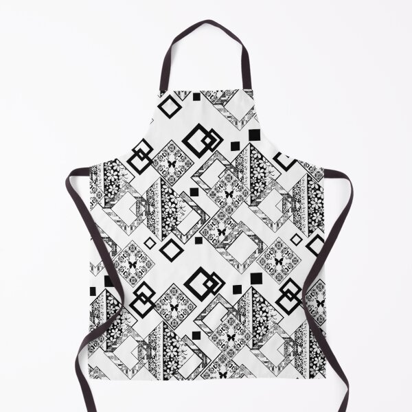 Item preview, Black and white applique designed and sold by fuzzyfox.