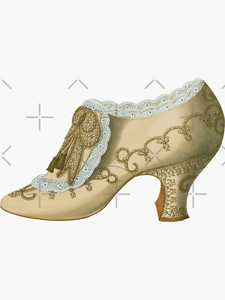 Century Vintage Shoe" Sticker for Sale by BeaSchoney
