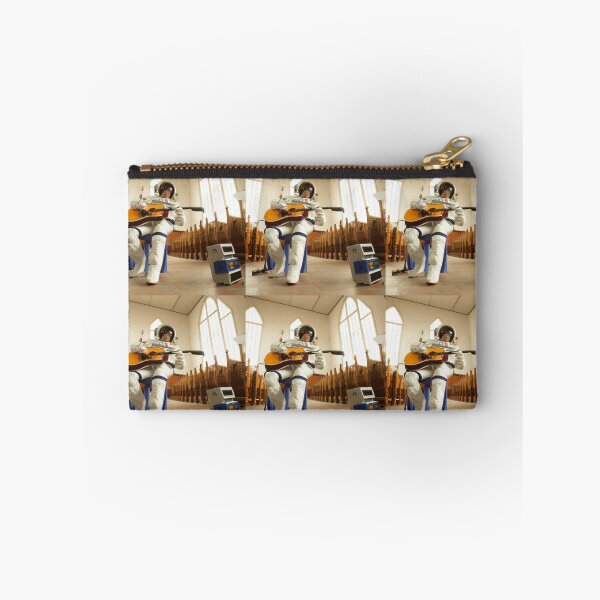 Item preview, Spaceman plays guitar in church (AI Generated Art) designed and sold by Cowboy Folly.