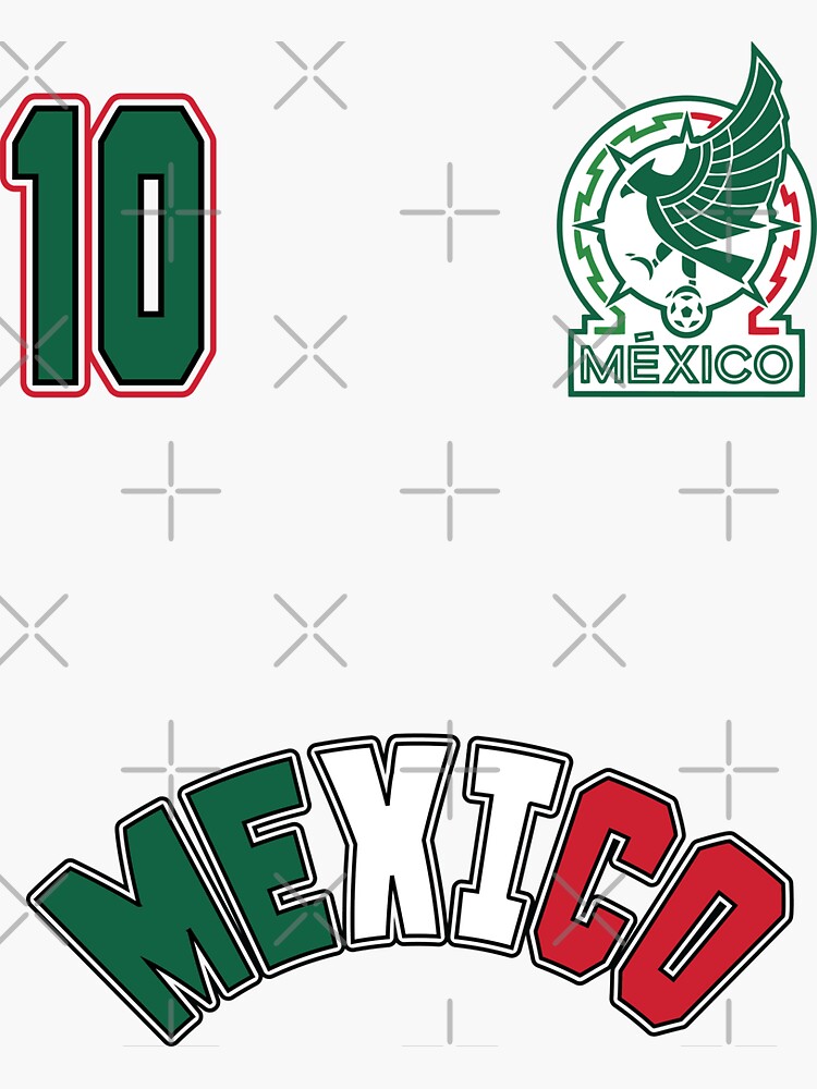 Mexico Soccer Mexico Futbol Football Mexican soccer Flag Jersey - Mexico  Soccer - Sticker