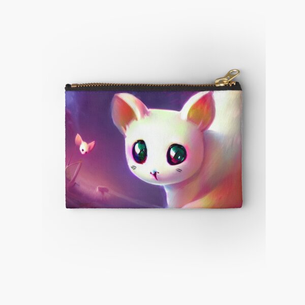 Item preview, cat playing in space designed and sold by NahyArt.