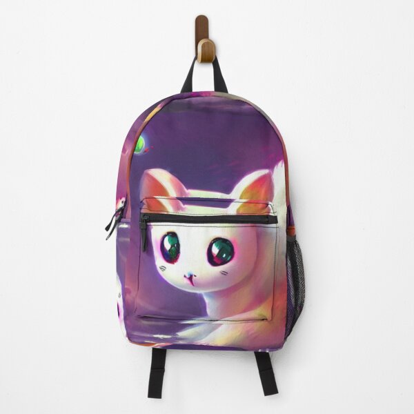 Item preview, cat playing in space designed and sold by NahyArt.