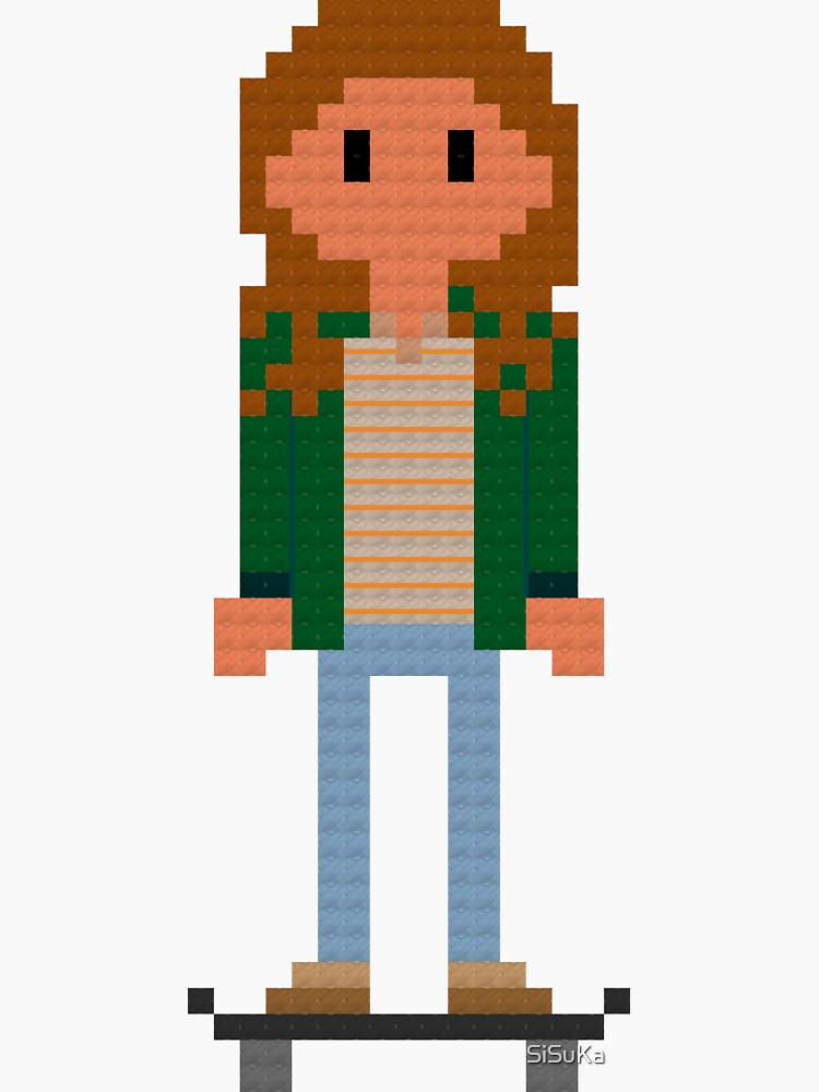 "Stranger Things Max zoomer " Sticker by SiSuKa Redbubble