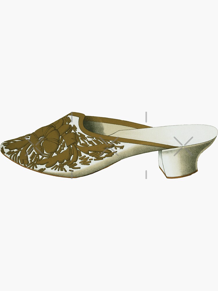 Century Vintage Shoe" Sticker for Sale by BeaSchoney