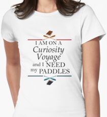 Curiosity Voyage - Stranger Things Women's Fitted T-Shirt