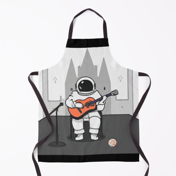 Item preview, Spaceman plays guitar in church (AI Generated Art) designed and sold by Cowboy Folly.