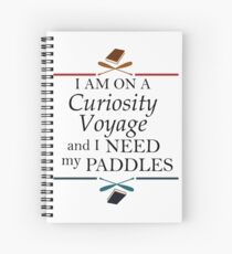 Curiosity Voyage - Stranger Things Spiral Notebook