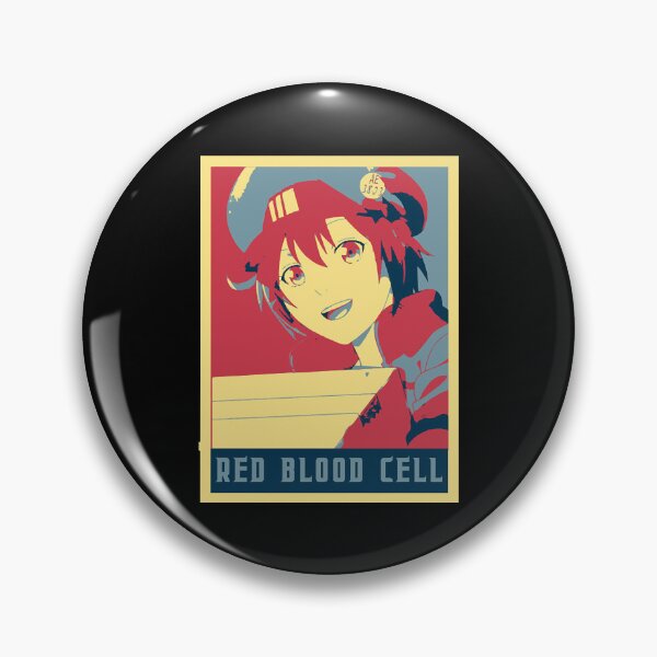 Item preview, Red Blood Cell - Cells At Work Poltical  Anime  T- Tshirt designed and sold by IdellLuettgen.