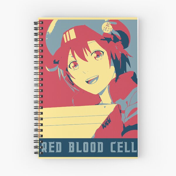 Item preview, Red Blood Cell - Cells At Work Poltical  Anime  T- Tshirt designed and sold by IdellLuettgen.