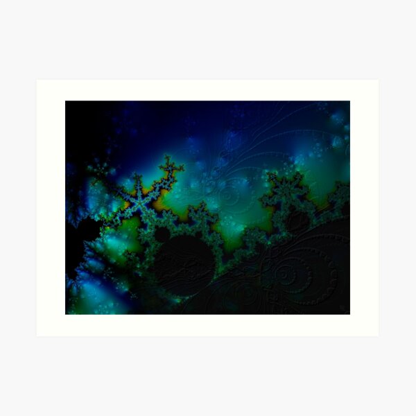 Crusader's Mandelbrot set Art Print