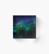 Crusader's Mandelbrot set Acrylic Block