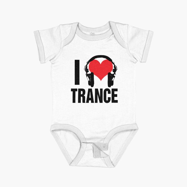 Aperçu de l'œuvre J'adore la musique Trance créée et vendue par TheSlowBuildUp.
