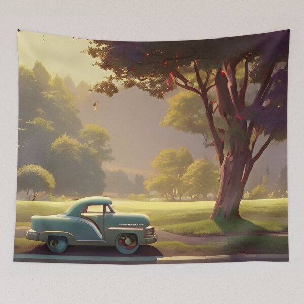 Item preview, Nostalgia under the Oak tree designed and sold by Parody-is-King.