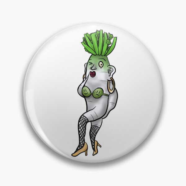 Item preview, Sexy "Diana" the Daikon designed and sold by mysweatyfeet.