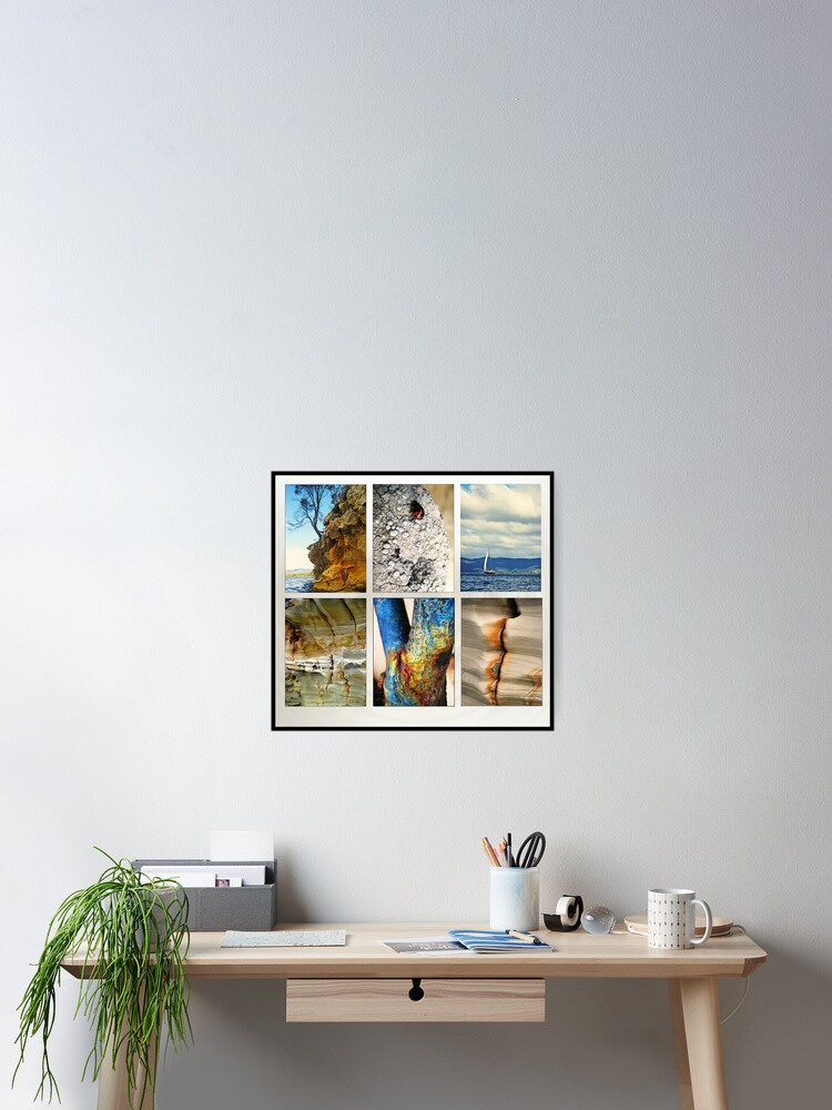 Thumbnail 2 of 3, Poster, By The Sea designed and sold by ronmoss.