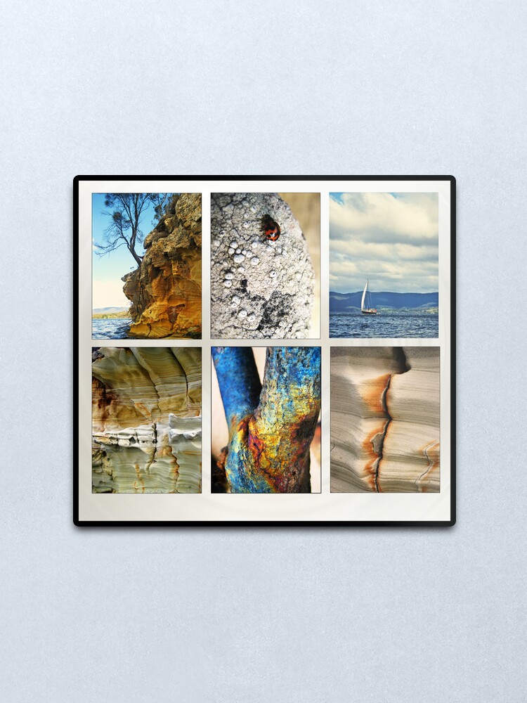 Alternate view of By The Sea Metal Print