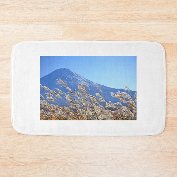 Item preview, Mt. Fuji over the japanese pampas grass designed and sold by nokkcca.