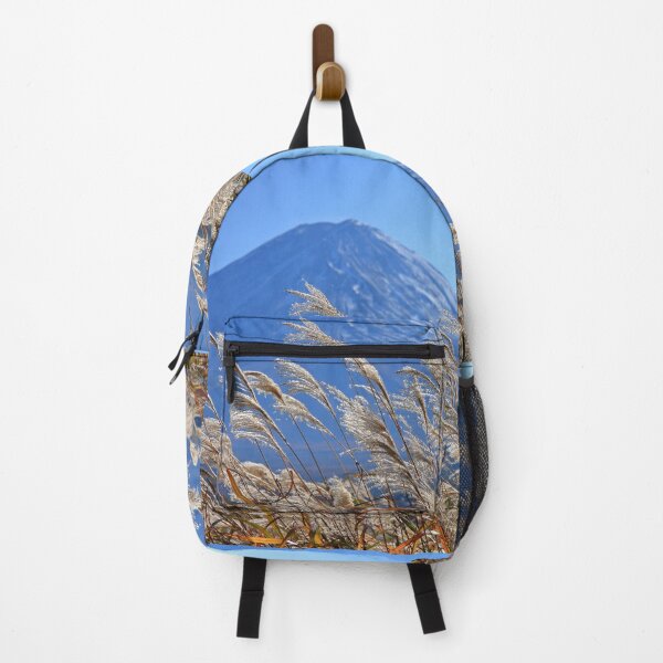 Item preview, Mt. Fuji over the japanese pampas grass designed and sold by nokkcca.