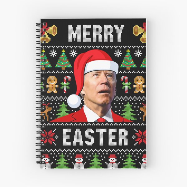 Item preview, Suéter navideño feo con la frase "Feliz Pascua" de Joe Biden designed and sold by RobertSach.