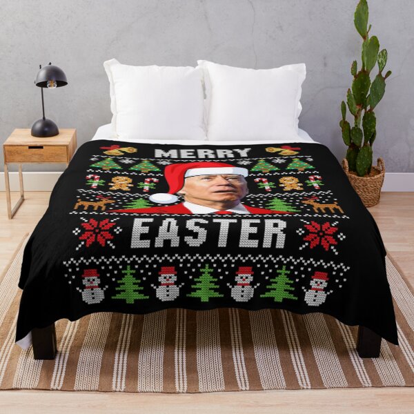 Item preview, Joe Biden Happy Easter Ugly Christmas Sweater designed and sold by RobertSach.