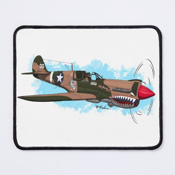 Item preview, WW2 fighter the jacky C P-40 designed and sold by Michael Garber.