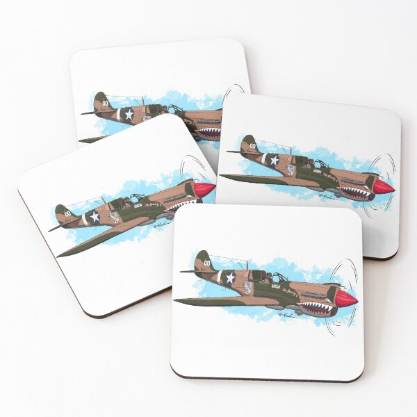 Item preview, WW2 fighter the jacky C P-40 designed and sold by Michael Garber.
