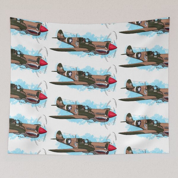 Item preview, WW2 fighter the jacky C P-40 designed and sold by Michael Garber.