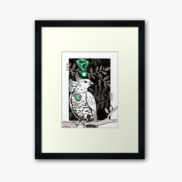 White Knight #1 Framed Art Print