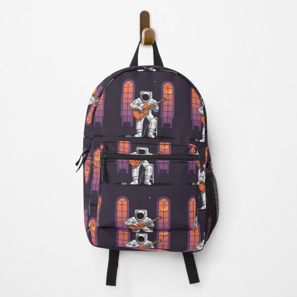 Item preview, Spaceman plays guitar at night. (AI Generated Art) designed and sold by Cowboy Folly.