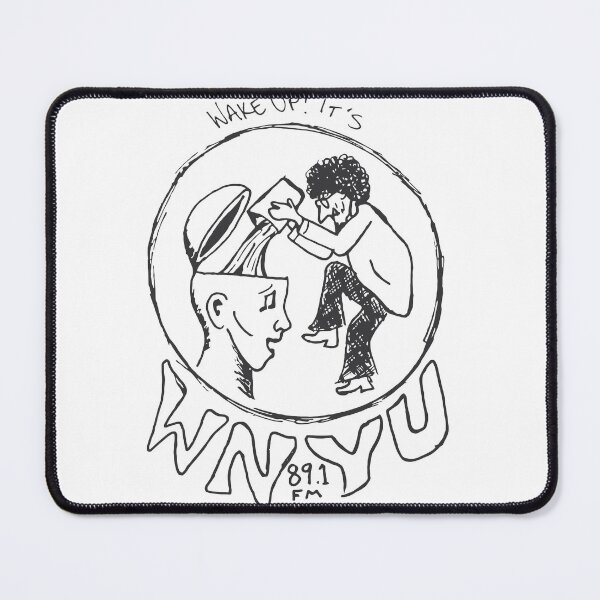 Item preview, Wake Up! Shirt designed and sold by WNYU Radio (89.1 FM).