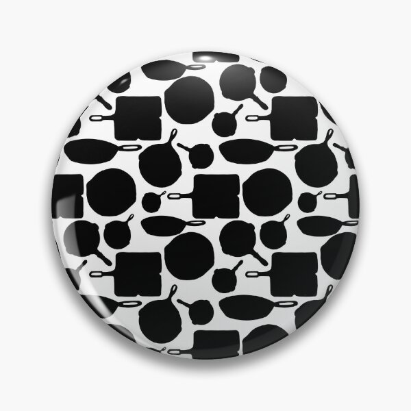 Item preview, Black Cast Iron Pattern designed and sold by Art of Camping Now.