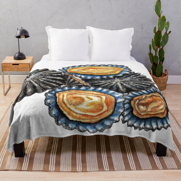 Item preview, Patella - Spanish Lapas Shellfish art for seafood lovers designed and sold by chloeyzoard.