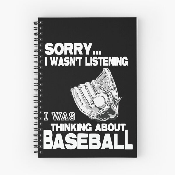 Item preview, I Was Thinking About Baseball designed and sold by AdventArt.