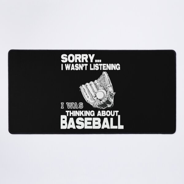 Item preview, I Was Thinking About Baseball designed and sold by AdventArt.