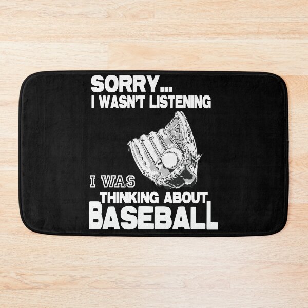 Item preview, I Was Thinking About Baseball designed and sold by AdventArt.
