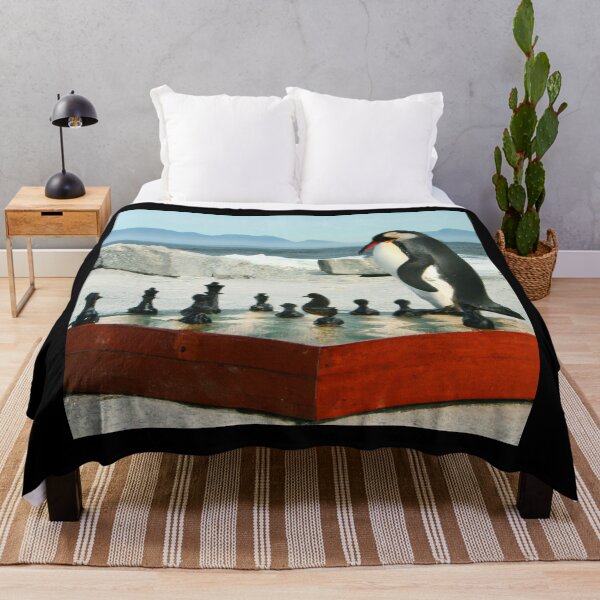 Item preview, Penguin playing chess (AI Generated Art) designed and sold by Cowboy Folly.