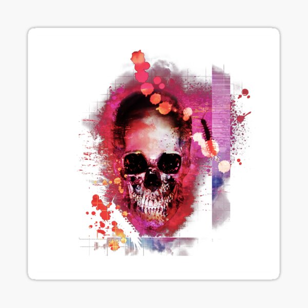 Skull 05 Sticker