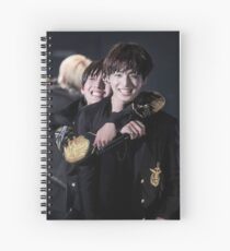 Cuaderno de espiral taekook, vkook, jungkook y taehyung, bts