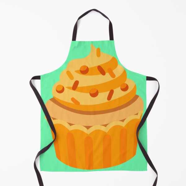 Item preview, Orange Color Cupcake Emoji Sticker designed and sold by KaomojiKitchen.