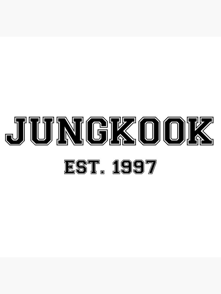 BTS Jungkook Wear Official VARSITY Hoodie 07 L Size Sweatshirt