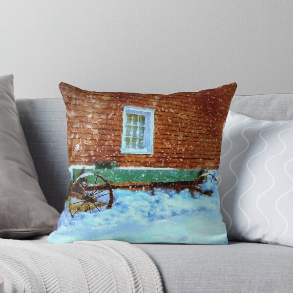 Item preview, Wagon Cart in the Snow designed and sold by kenmo.