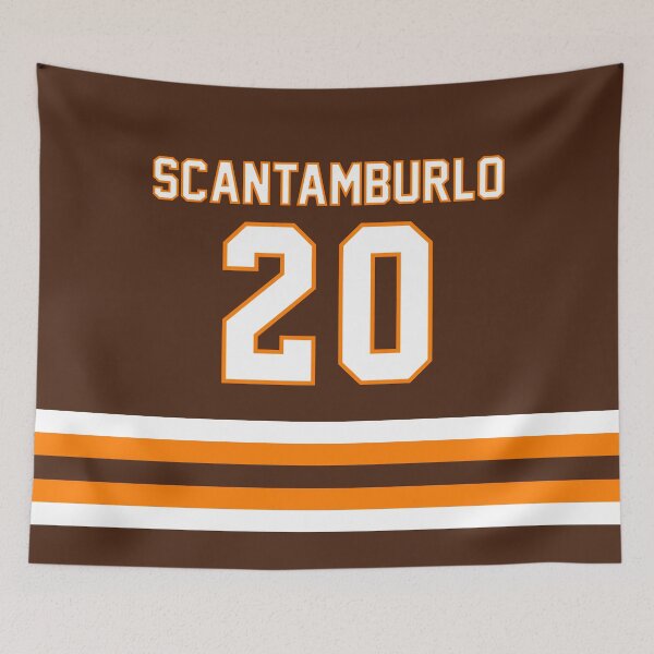 Item preview, #20 SCANTAMBURLO (BROWN) designed and sold by StickerJerseys.
