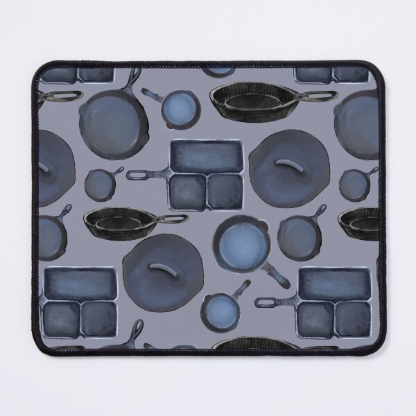 Item preview, Black Cast Iron Pans Pattern designed and sold by CampK80.