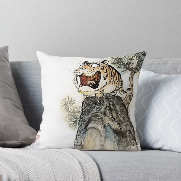Item preview, Tiger on the Mountain Top Top designed and sold by Huluhua.