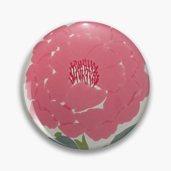 Item preview, Colored peony sumie designed and sold by StudioMasha.
