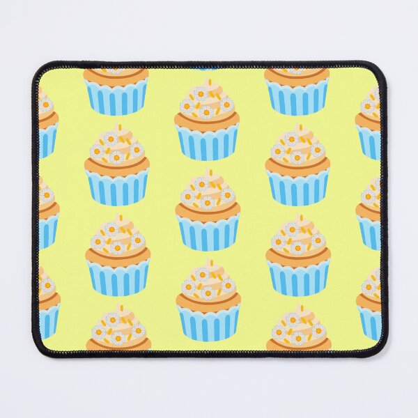 Item preview, Daisy Flower Cupcake Emoji Sticker designed and sold by KaomojiKitchen.