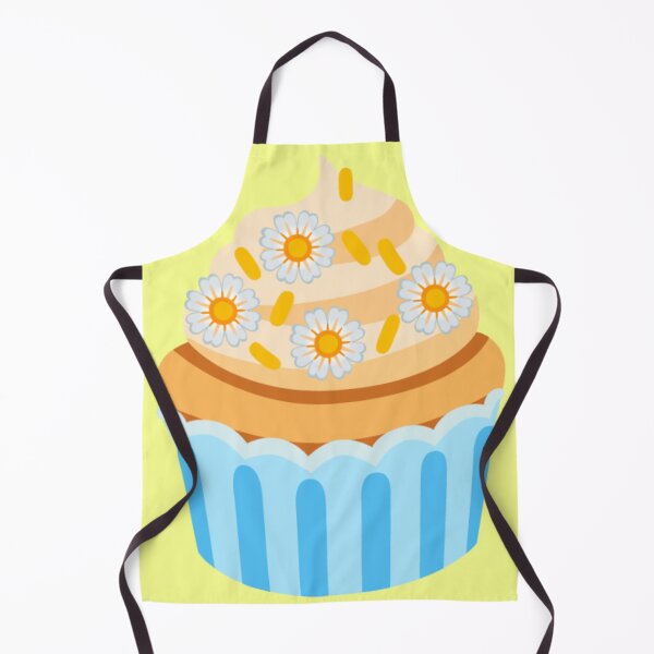 Item preview, Daisy Flower Cupcake Emoji Sticker designed and sold by KaomojiKitchen.